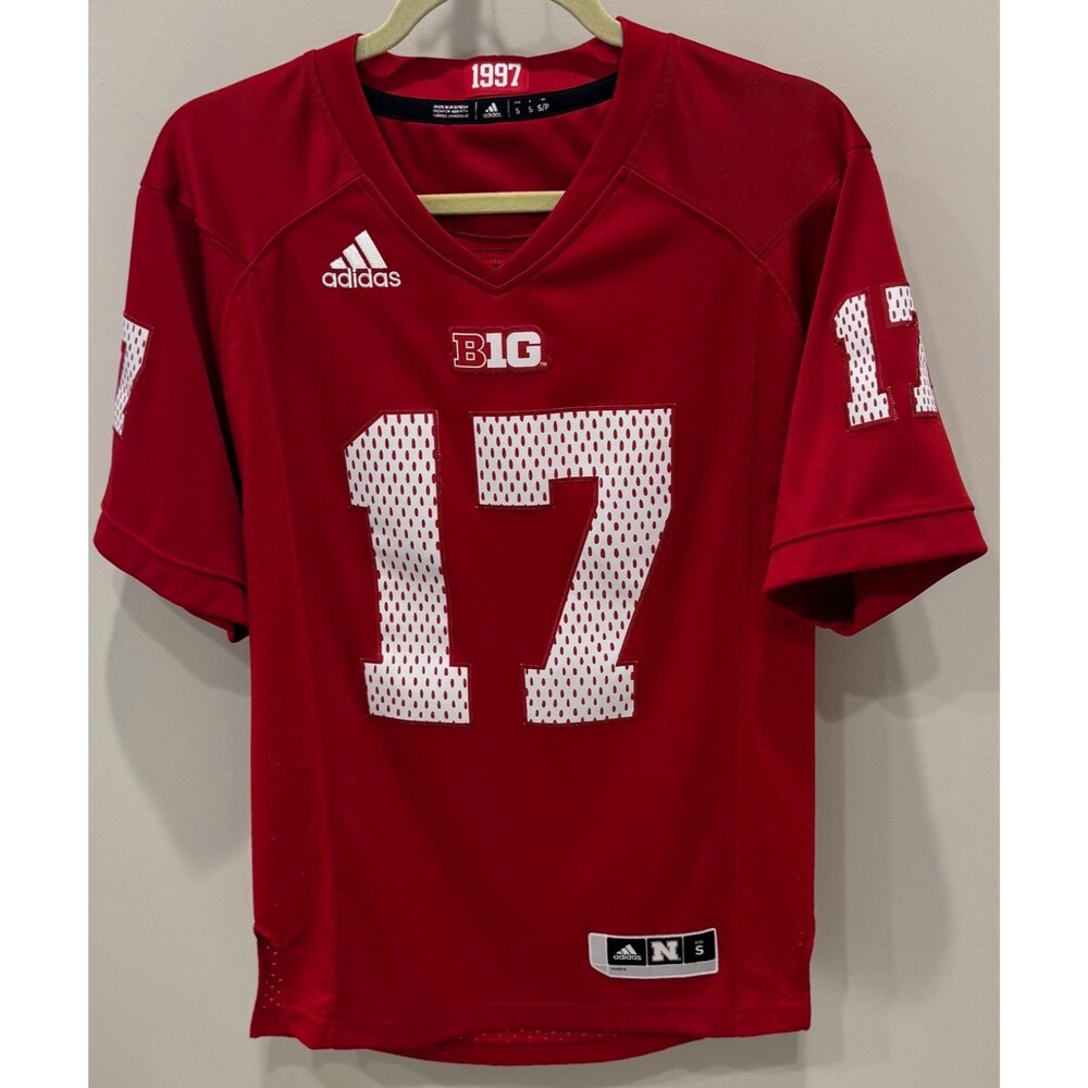 Nebraska Cornhuskers - Adidas 1997 Commemorative Football Jersey - Men's Small